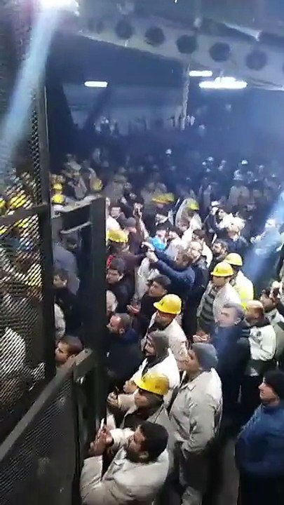 Maden İşçileri eylemi sonlandırdı ve ocaktan çıktı