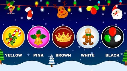 Learn Colors for Kids with Christmas Gifts | Colours to Kids Children Toddler Baby Educational Vide