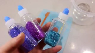 DIY How to Make Colors Syrup Milk Monster Icecream Gummy Pudding Learn Colors Slime Galaxy