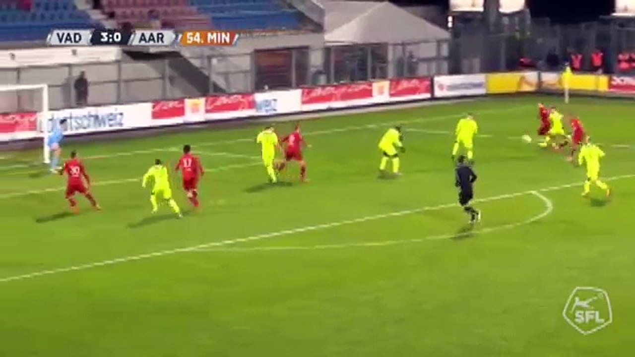 Vaduz 4:0 Aarau (Swiss Challenge League. 5 November 2017)