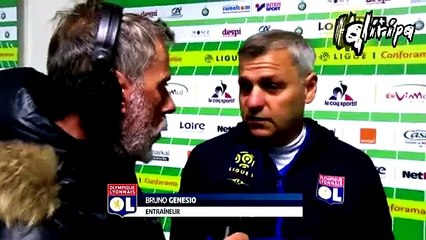 Nabil Fekir explique et raconte sa célébration ( Lyon 5-0 St-Etienne) !