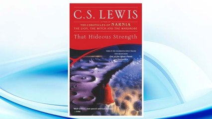 Download PDF That Hideous Strength (Space Trilogy, Book 3) FREE