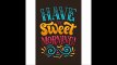 'Have a Sweet Morning' Inspirational Notebook,Doodle Diary & Inspirational Journal & Composition Book Journal 100+ Pages