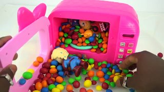 Truck Load of Easter Bunnings Kinder Surprise Eggs Barbie Toys Candy M&Ms Microwave Toys