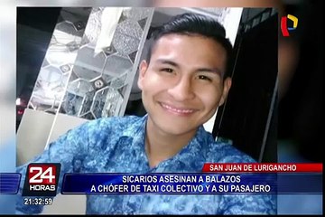 SJL: familia de colectivero asesinado sospecha de represalias