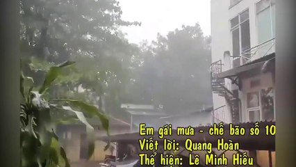 Không cầm được nước mắt khi nghe bản cover "Em gái mưa" phiên bản bão miền Trung