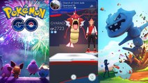 POKÉMON GO GYMS Miltank, Flaaffy vs Togepi & Gyarados