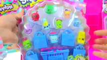 Shopkins 12 Packs with Blind Bags Season 1 , 2 , 3, 4 and Collectors Case - Cookieswirlc Video