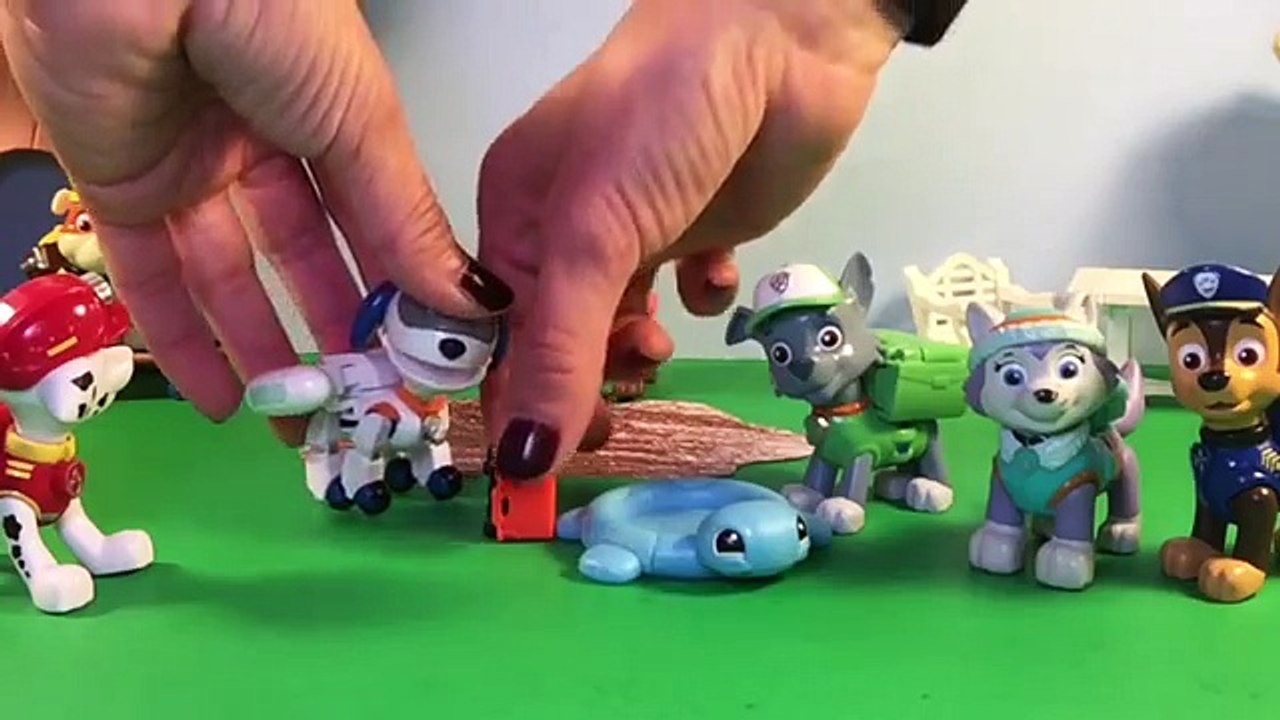 Zuma e Marshall cairam na Poça de Lama #64 Novela Patrulha Canina em Português