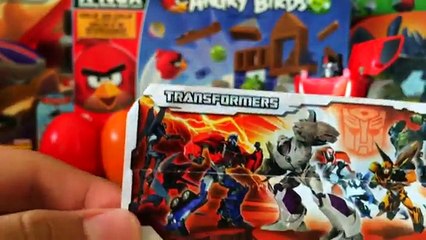 Киндер Сюрприз Трансформеры Вся Коллекция!!!Unboxing Kinder Surprise Eggs Transformers Prime