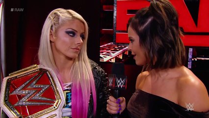 Alexa Bliss vows to run circles around Natalya at Survivor Series: Raw, Nov. 6, 2017