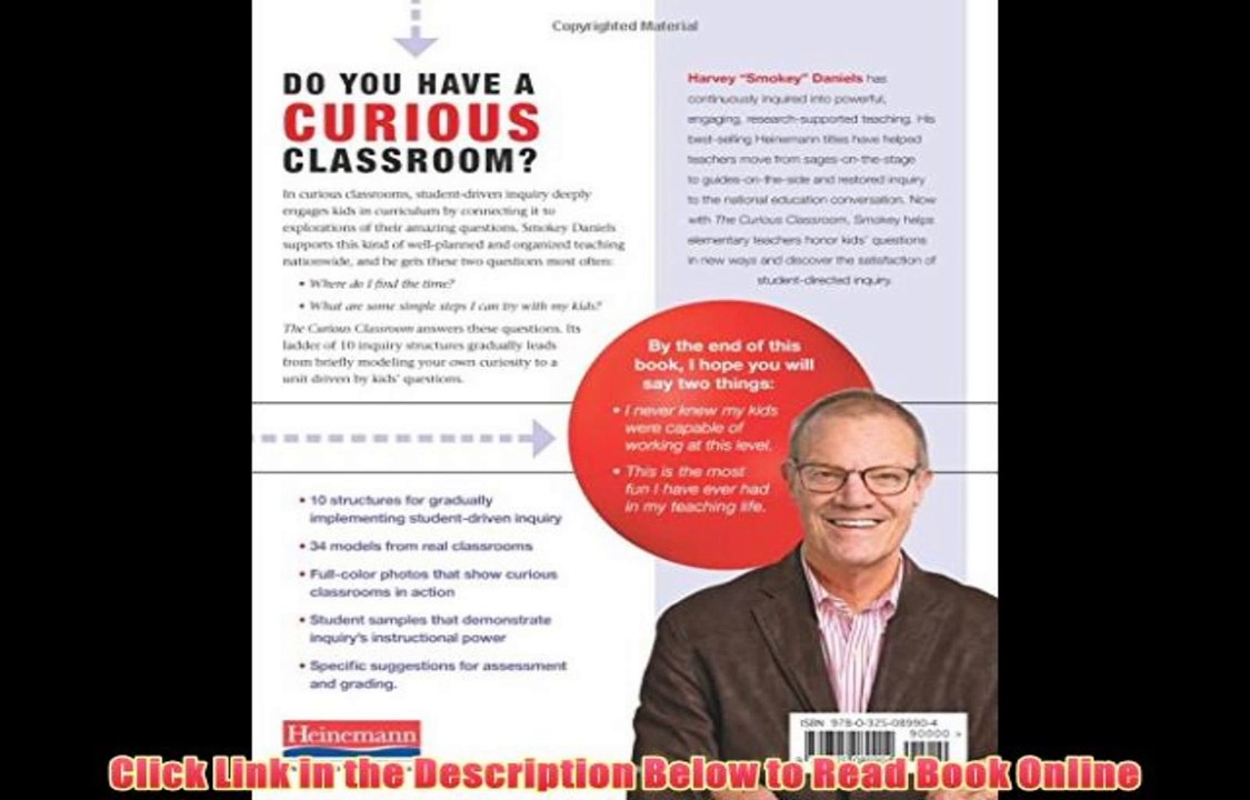 Read The Curious Classroom: 10 Structures for Teaching with Student-Directed Inquiry Ebook