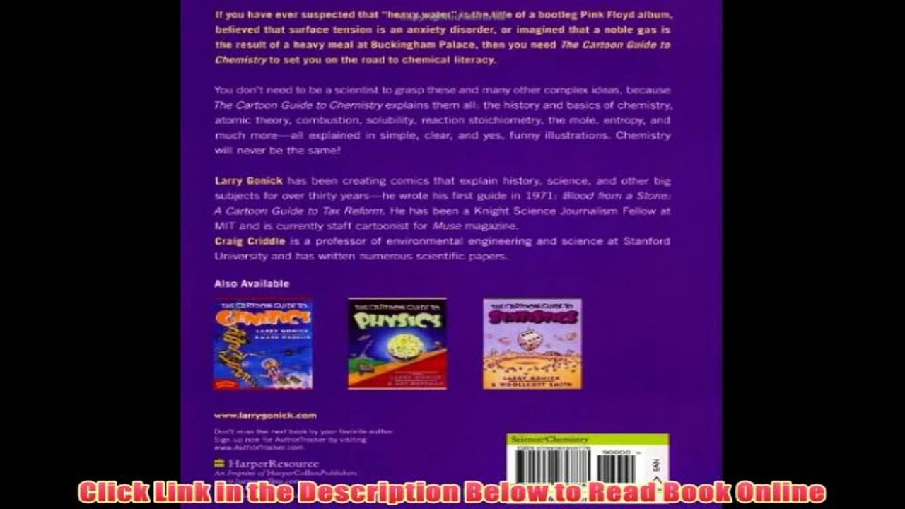 [PDF] Online The Cartoon Guide to Chemistry (Cartoon Guide Series) Full Ebook