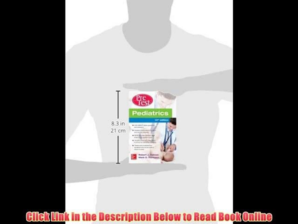 Read Online Pediatrics PreTest Self-Assessment And Review, 14th Edition Book