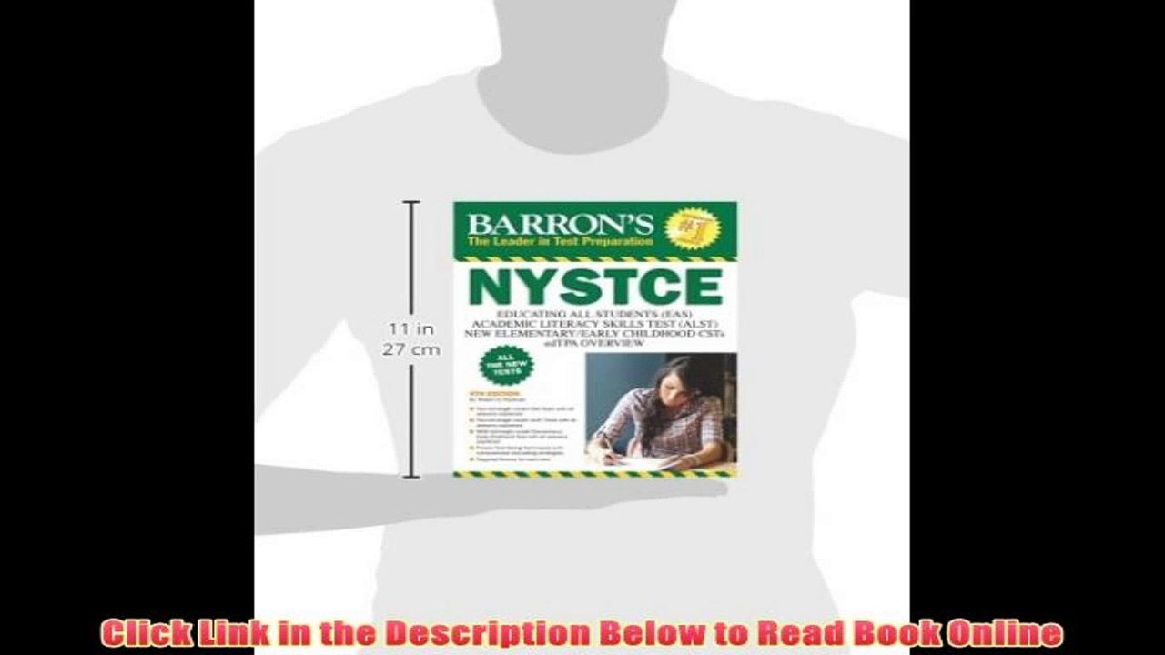 Download [PDF] Barron's NYSTCE: EAS / ALST / CSTs / edTPA Book