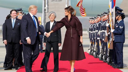 Trump arrives in South Korea with sights set on Pyongyang