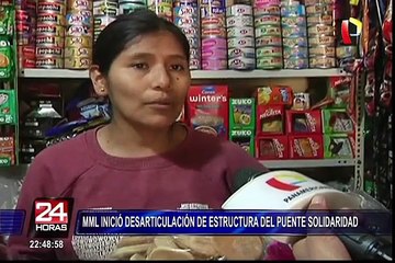 MML inicia desarticulación de la estructura del Puente Solidaridad