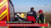 Ankara-Konya yolunda feci kaza