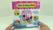Ice Cream Shop Colorful Cones Icecream Cart Kids Learning Toys