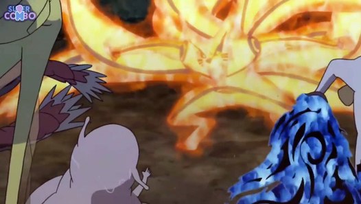 Naruto First Tailed Beast Transformation First Link With Kurama