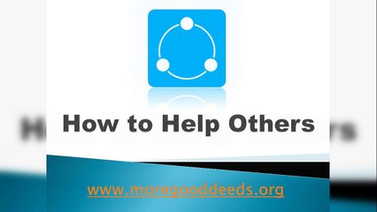How to Help Others - www.moregooddeeds.org