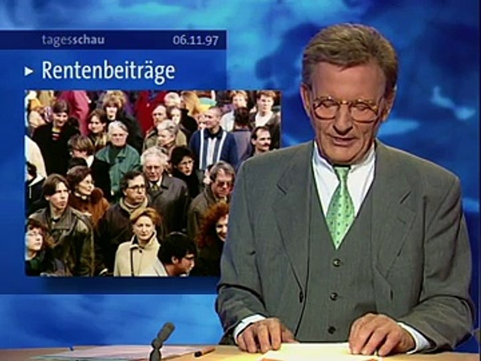 Tagesschau | 06. November 1997 20:00 Uhr (mit Joachim Brauner) | Das Erste