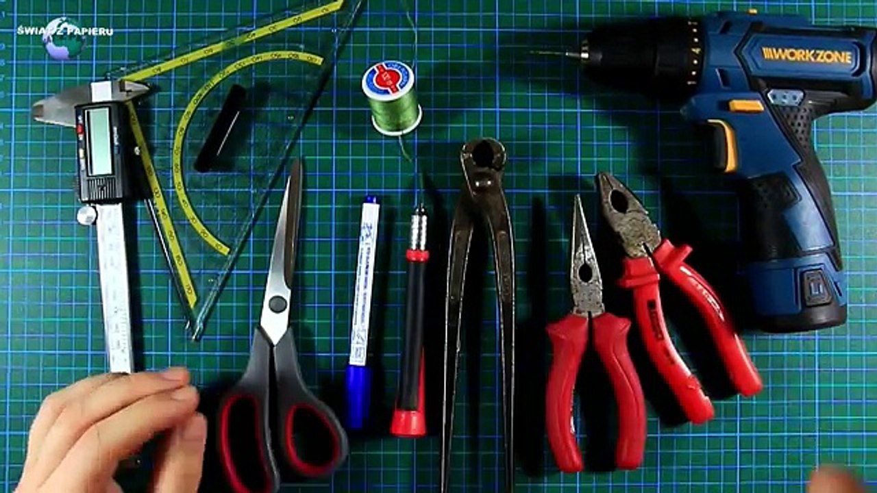 JAK ZROBIĆ ŚMIGŁO DO SAMOLOTU Z NAPĘDEM GUMOWYM