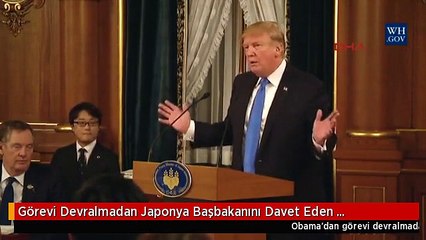 Görevi Devralmadan Japonya Başbakanını Davet Eden Trump'tan İtiraf: Siyasi Deneyimsizlik