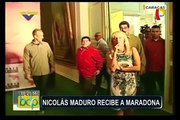Venezuela: Diego Armando Maradona jugará fútbol con Nicolás Maduro