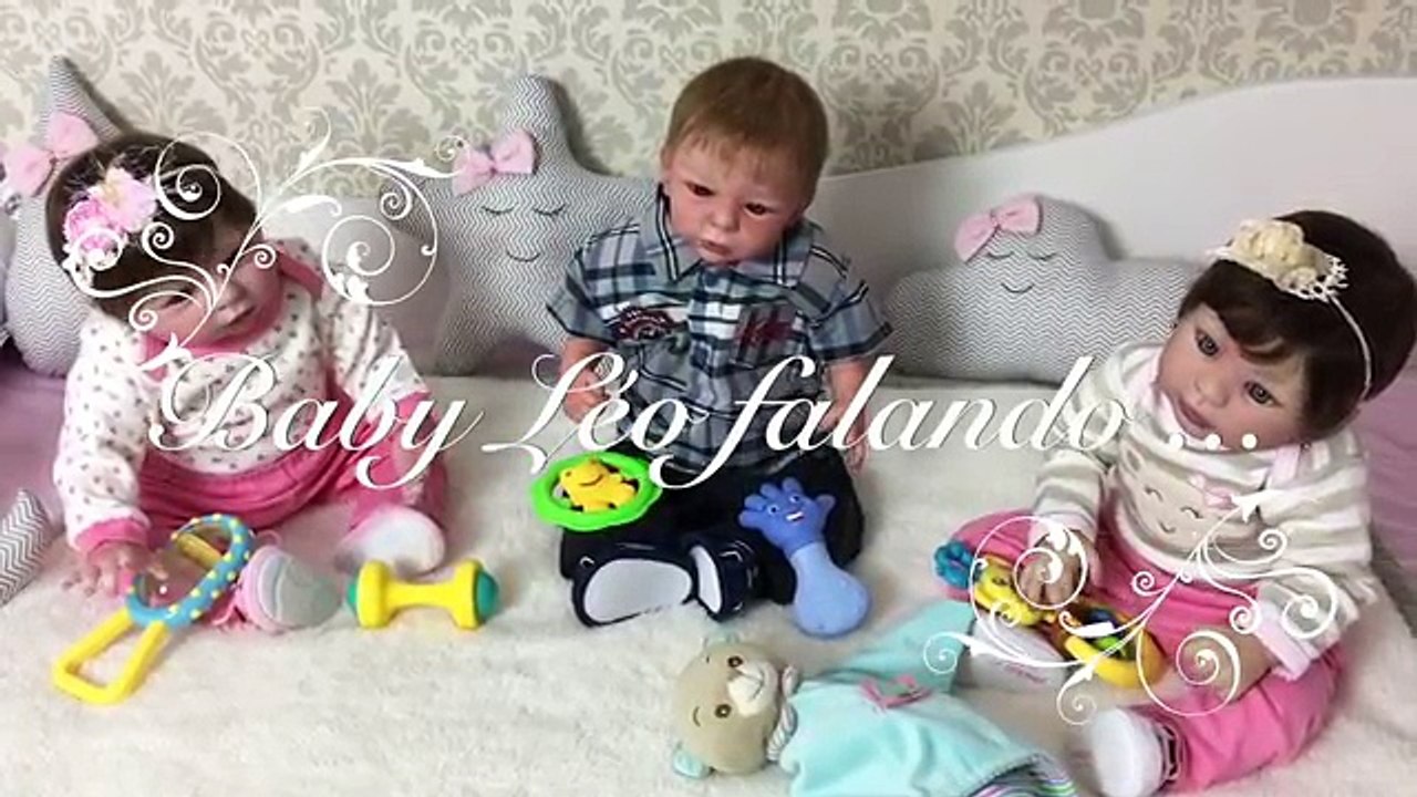 ENSINANDO MEU BEBÊ REBORN A FALAR