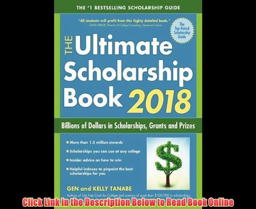[PDF] Online The Ultimate Scholarship Book 2018: Billions of Dollars in Scholarships, Grants and Prizes Full Ebook