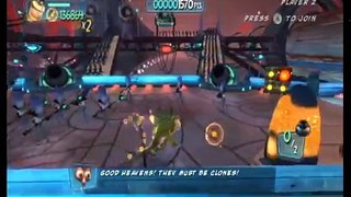 Monsters vs. Aliens Movie Game Walkthrough Part 21 (Wii)