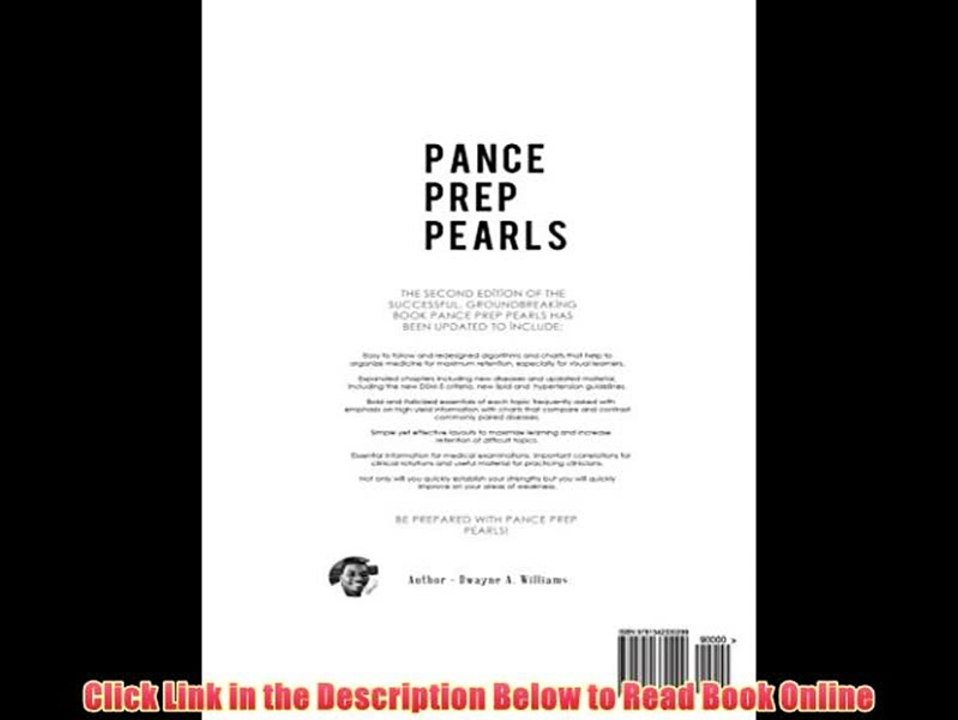 Read Online Pance Prep Pearls 2nd Edition Full Ebook