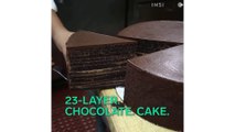 Voici le gâteau le plus chocolaté du monde... Miam miam on aime le chocolat