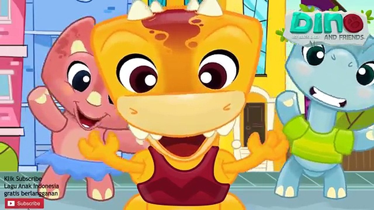 Lagu Anak - Kalau Kau Senang Hati -Dino And Friends- Lagu Anak Indonesia
