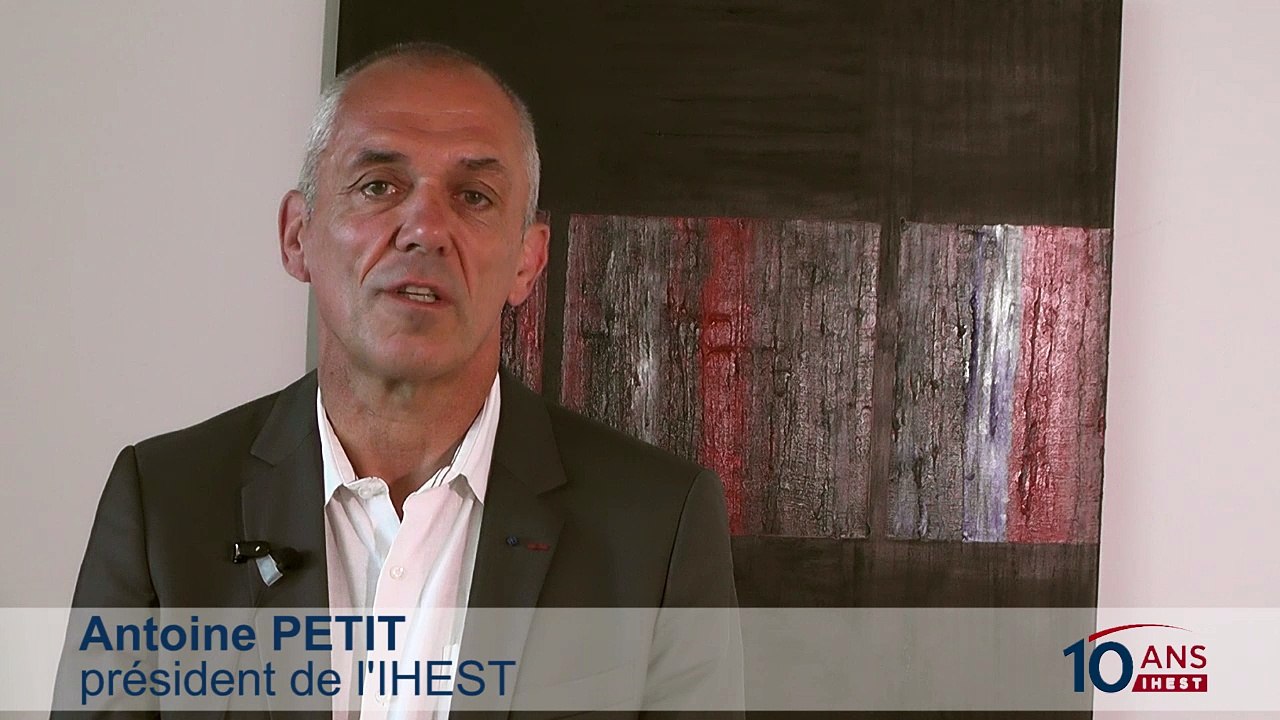 Adresse du président de l'IHEST aux auditeurs de la promotion 2017-2018