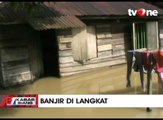 Banjir di Langkat Landa Enam Kecamatan
