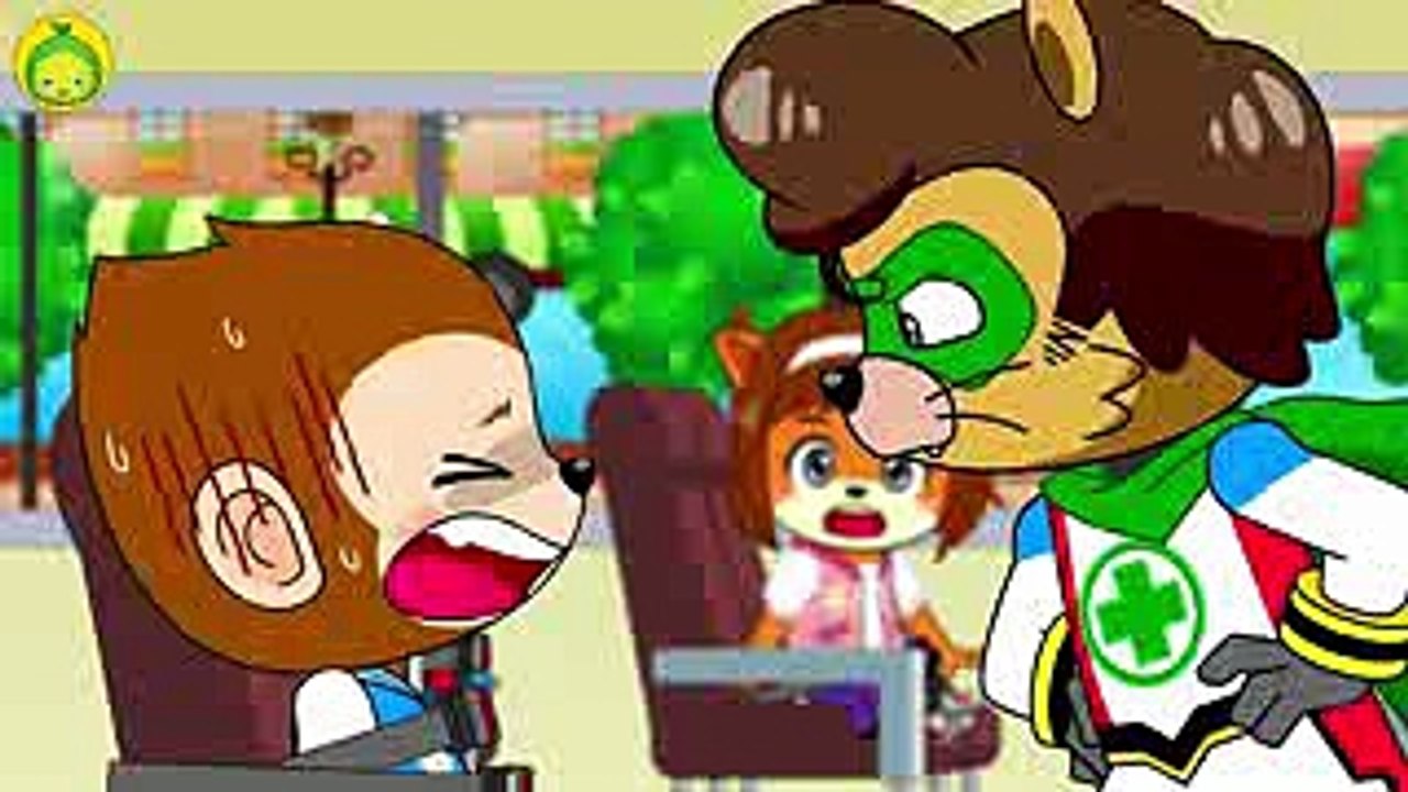 [まめきゅんの安全ヒーロー#02] バスのなかのキケン！(下) 【MAMEKYUNN】