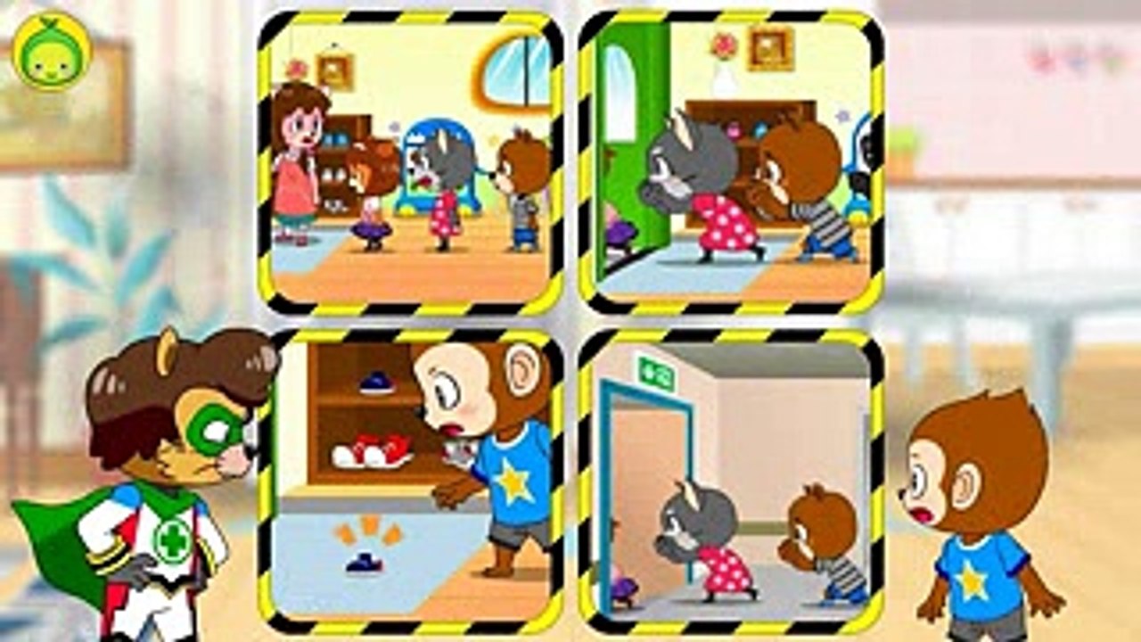 [まめきゅんの安全ヒーロー#04] かじがおきた！(下) 【MAMEKYUNN】