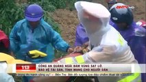 Video Công an hò nhau gánh xe, cõng dân thoát điểm sạt lở ở