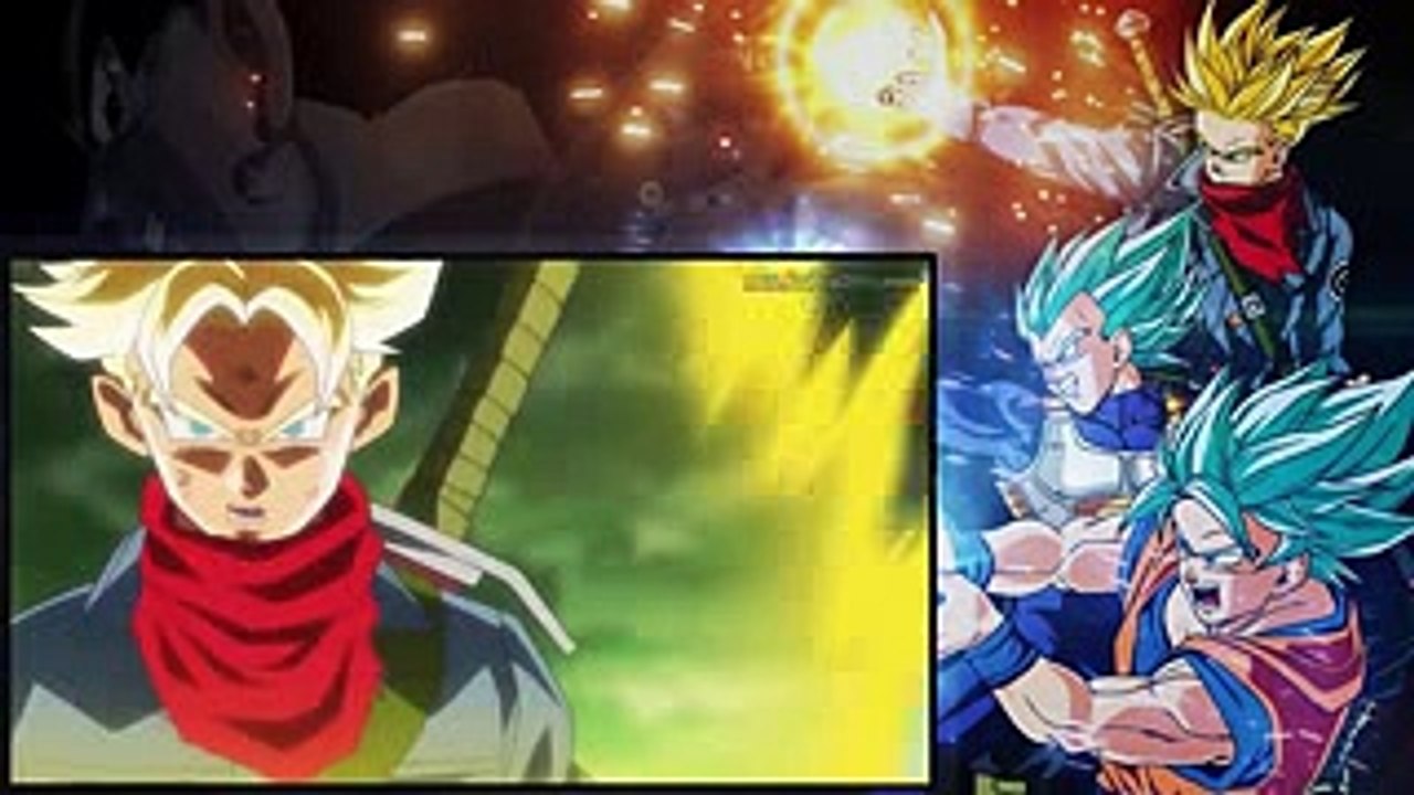 BLACK GOKU VS TRUNKS FULL FIGHT - Dragon Ball Super