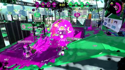 [スプラトゥーン２] リーグマッチ１位のマニューバーはスシもヒッセンも倒しまくる！！【前作S+99カンスト勢】
