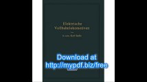 Elektrische Vollbahnlokomotiven Ein Handbuch fï¿½r die Praxis sowie fï¿½r Studierende (German Edition)