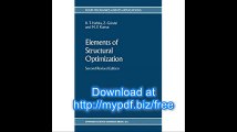 Elements of Structural Optimization (Solid Mechanics and Its Applications)