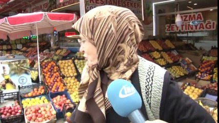 Pazarcı Kadınların Kavgası Kamerada