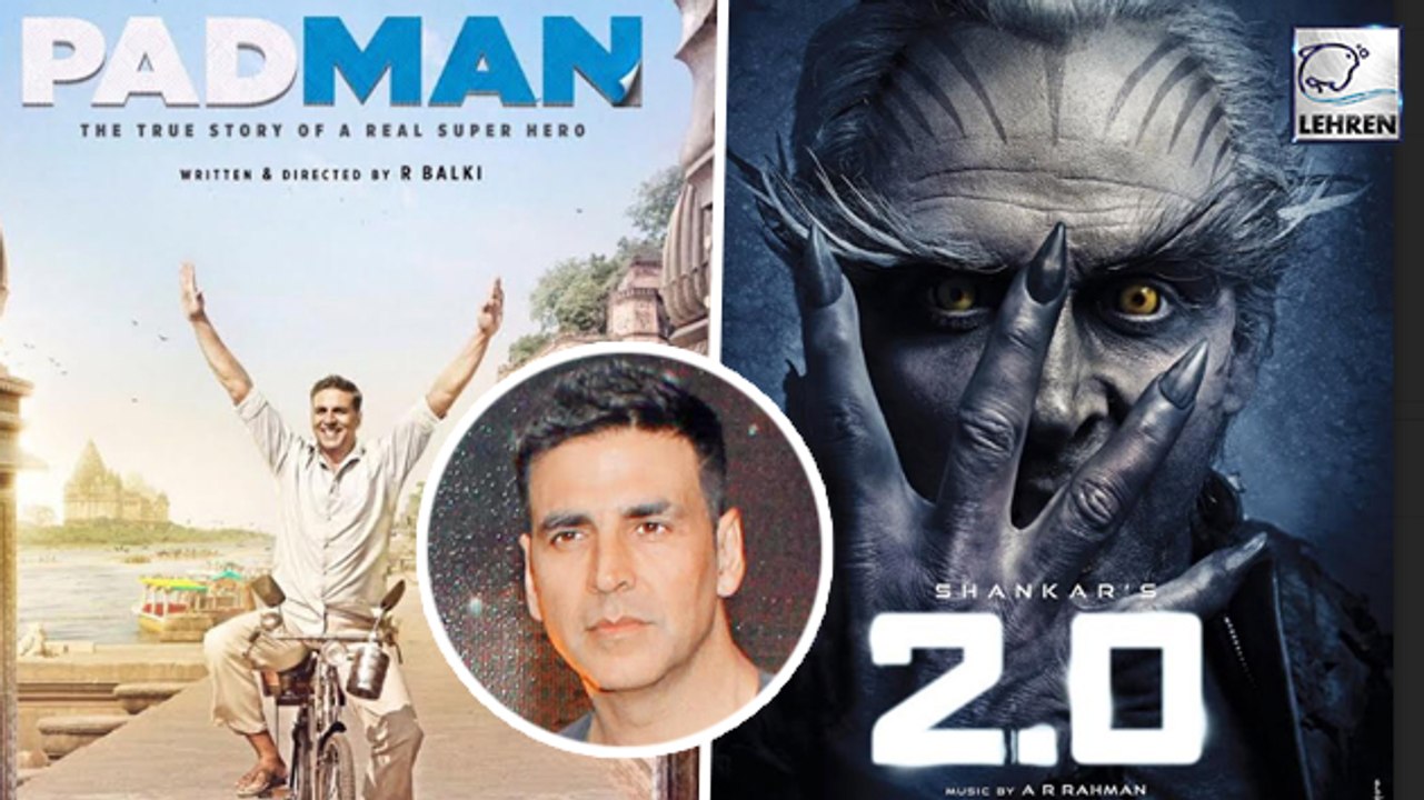 Akshay Kumar's Padman AVOIDS Clash With Rajini's 2.0