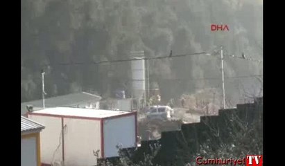 Ayazağa'da inşaatta göçük meydana geldi