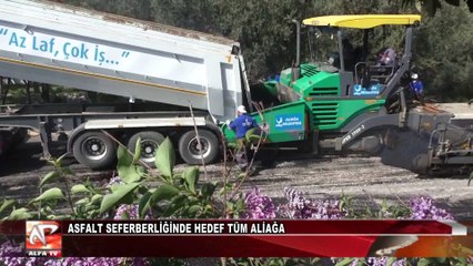 Asfalt Seferberliğinde Hedef Tüm Aliağa