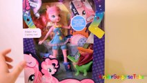 Обзор на куклу Май Литл Пони Девушки Эквестрии Пинки Пай Ренбоу Рокс MLP Pinkie Pie Doll Review