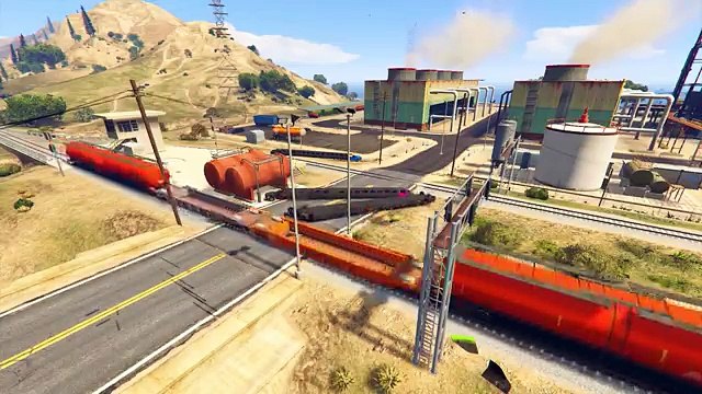 Color Long Cars in Trouble! Colors Cars & Train in Spiderman Cartoon with Nursery Rhymes Songs